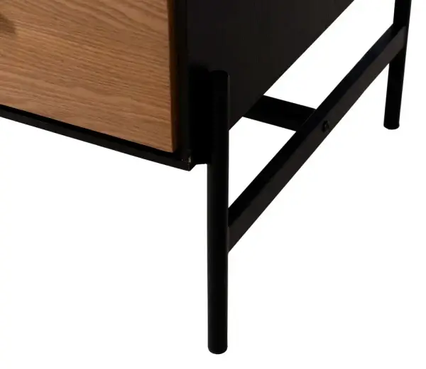 Armario negro natural minimalista Edén