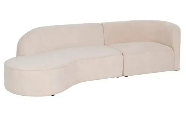 Sofá de 2 piezas minimalista Edén