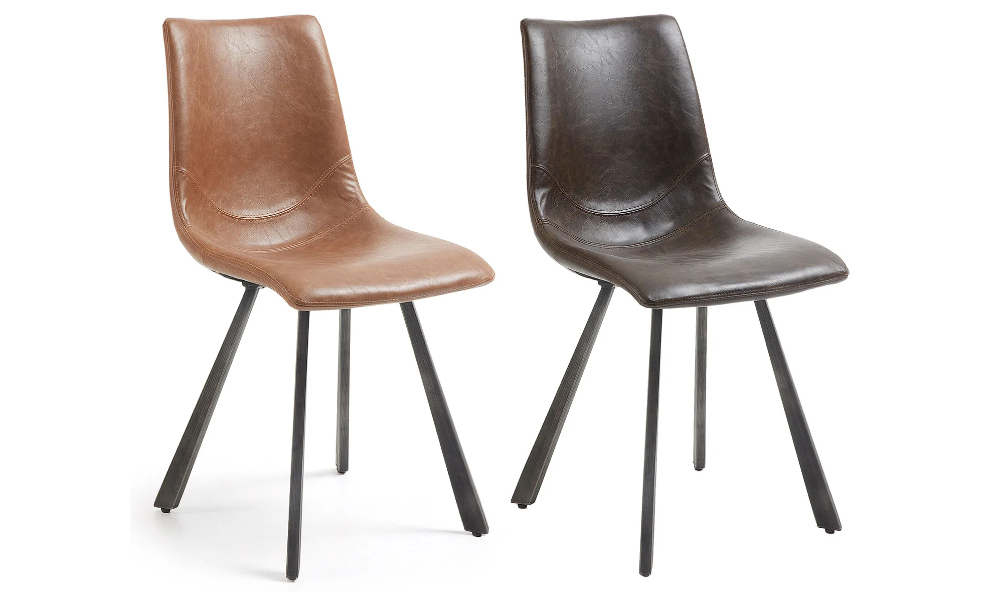 Silla vintage Tressia gris