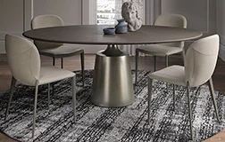 Mesa de comedor redonda argile Yoda Cattelan Mesa de comedor redonda argile Yoda Cattelan