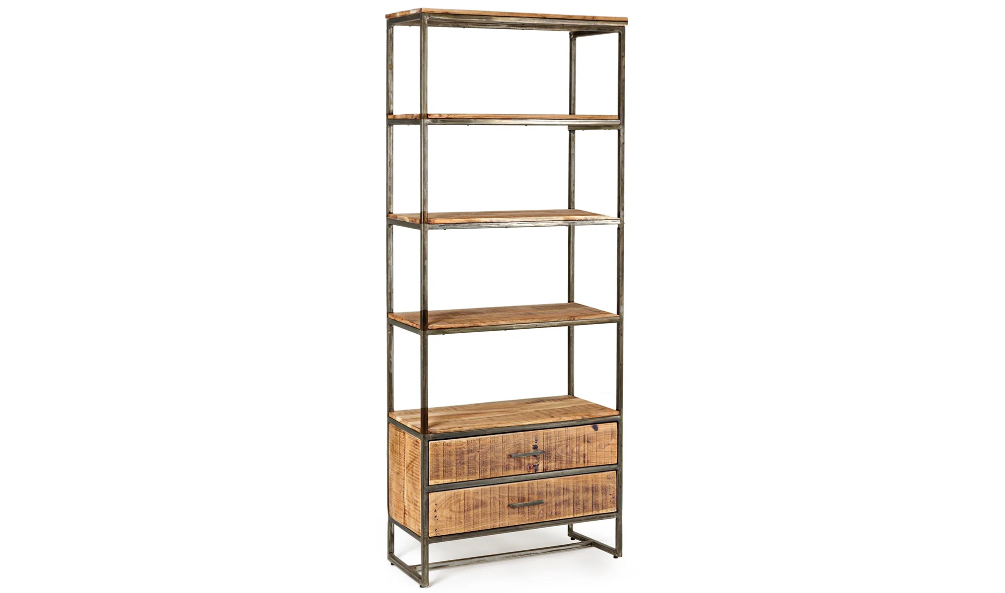 Liberia Industrial Elm 4 baldas 2 cajones
