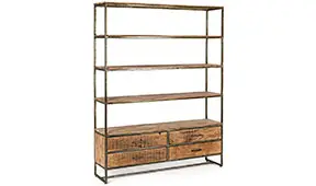 Liberia Industrial Elm 4 baldas 4 cajones
