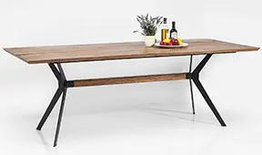 Mesa de comedor industrial Donton Kare