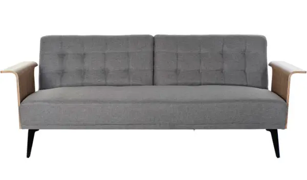 Sofá cama eucalipto metal minimalista
