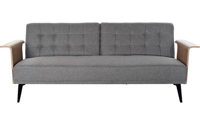 Sofá cama eucalipto metal minimalista