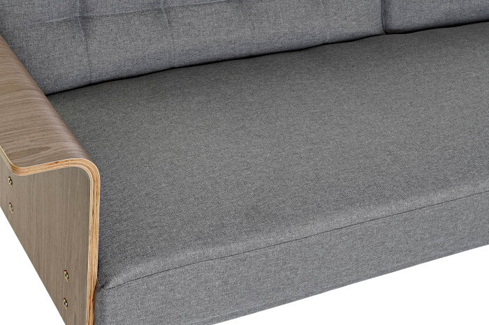 Sofá cama eucalipto metal minimalista