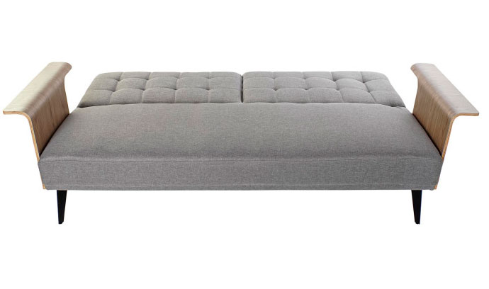 Sofá cama eucalipto metal minimalista
