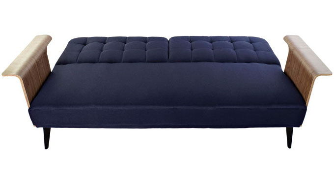 Sofá cama eucalipto metal