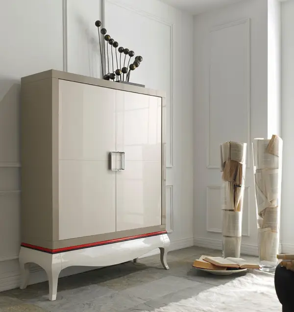 Aparador alto 2 puertas quantum little Plain