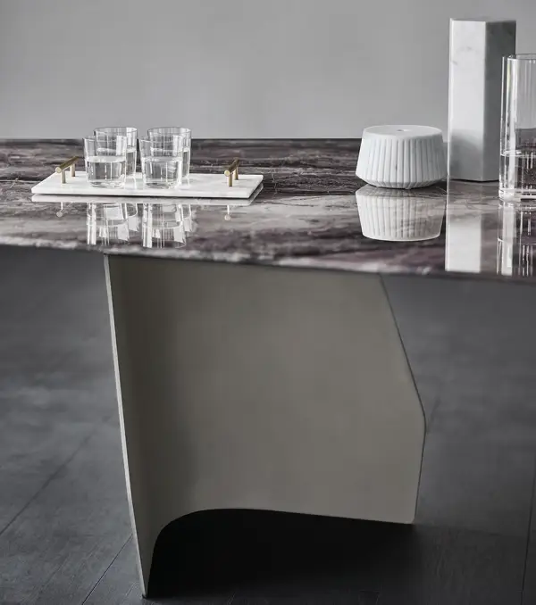 Mesa de comedor crystalart Senator Cattelan Italia