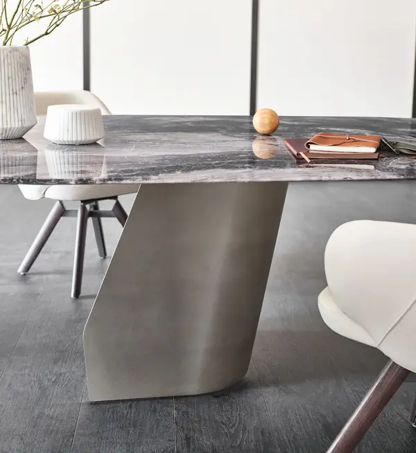 Mesa de comedor crystalart Senator Cattelan Italia