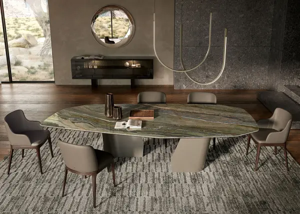 Mesa de comedor keramik Senator Cattelan Italia