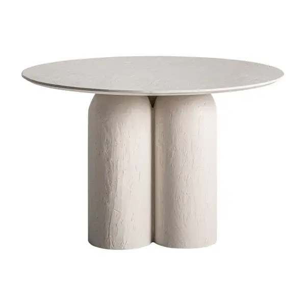 Mesa comedor inha madera blanca
