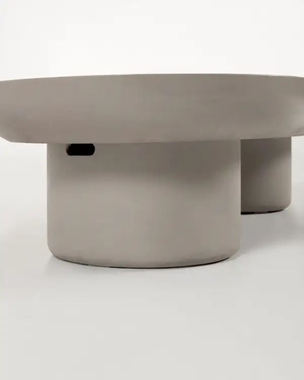Mesa de centro de exterior Taimi de cemento