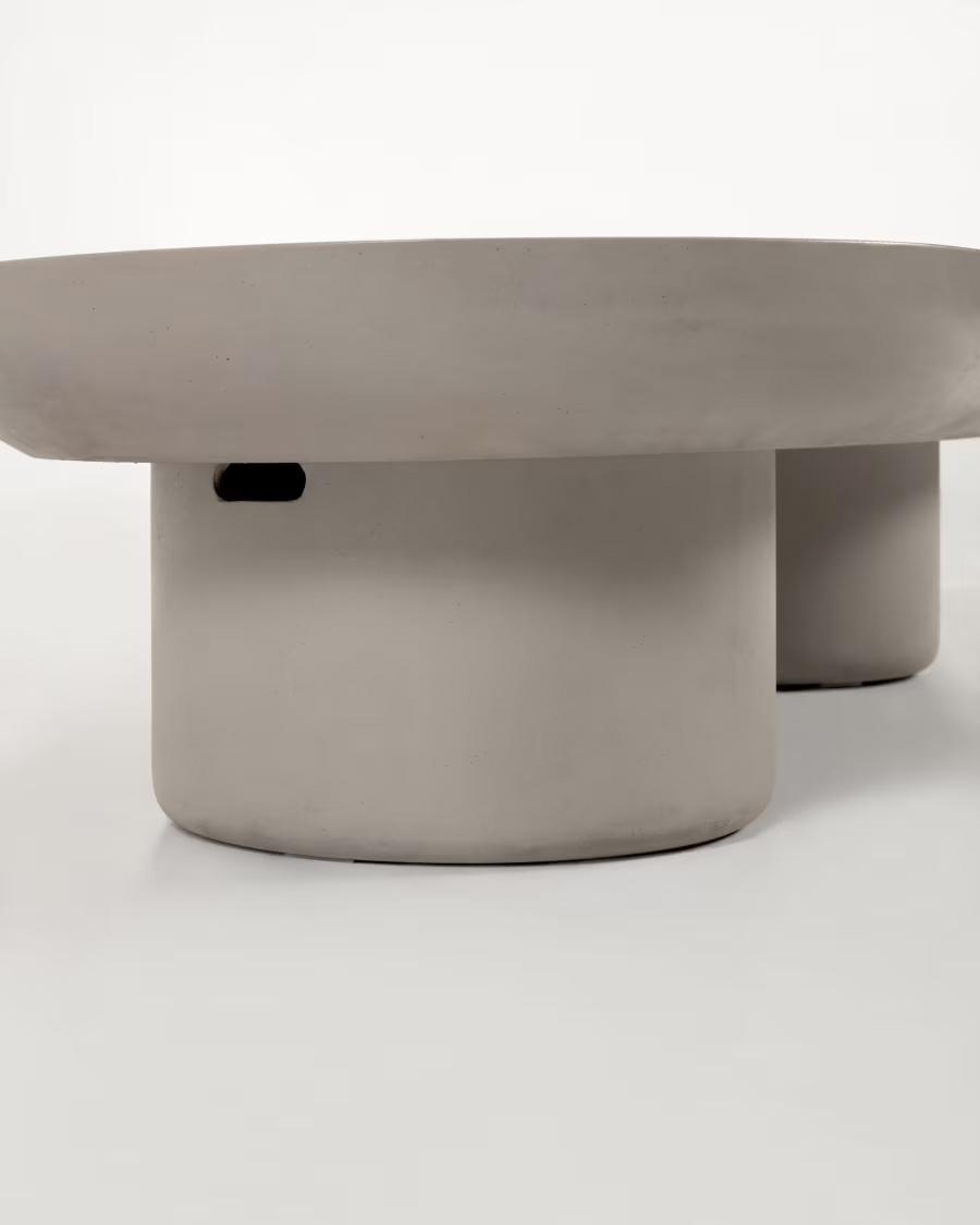 Mesa de centro de exterior Taimi de cemento