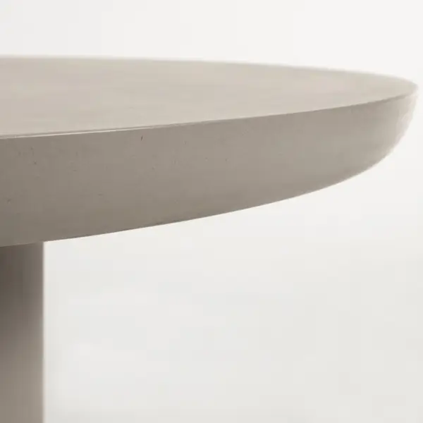 Mesa redonda de exterior de cemento Taimi Kave Home