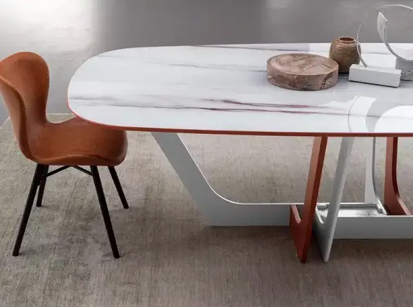 Mesa de comedor my glass y metal Cosmopolitan Devina Nais