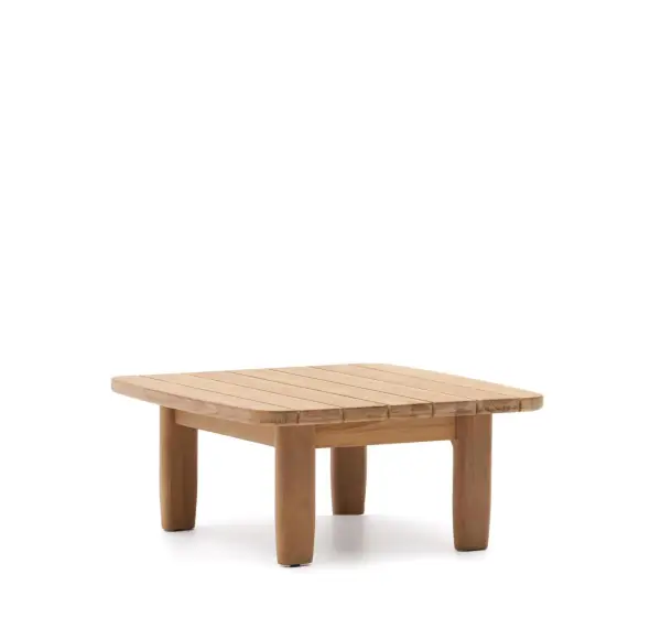 Mesa auxiliar de madera maciza de teca Tirant