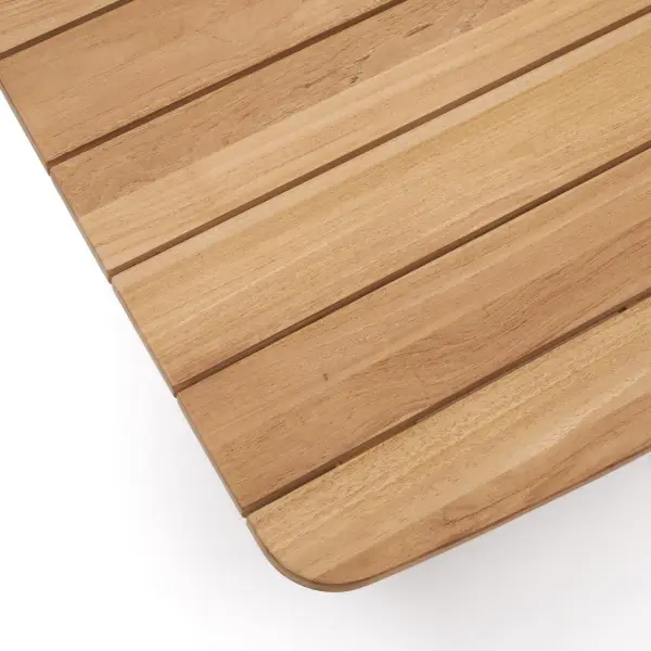 Mesa de centro de madera maciza Tirant de teca