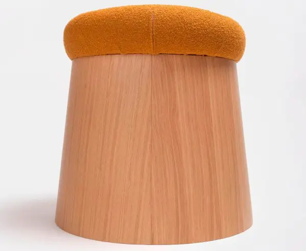 Sillón roble natural Ginger by Ondarreta