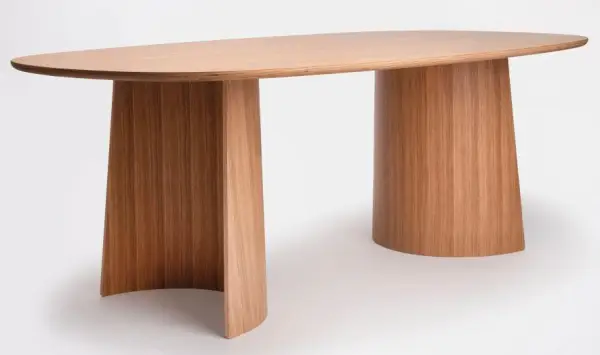 Mesa de comedor esquinas redondeadas Ginger by Ondarreta