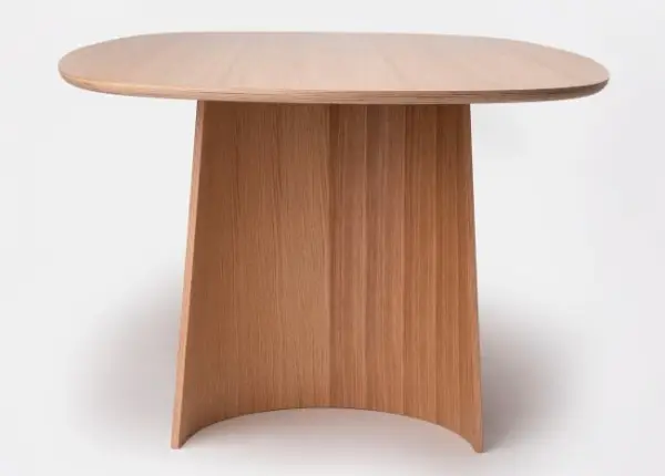 Mesa de comedor esquinas redondeadas Ginger by Ondarreta