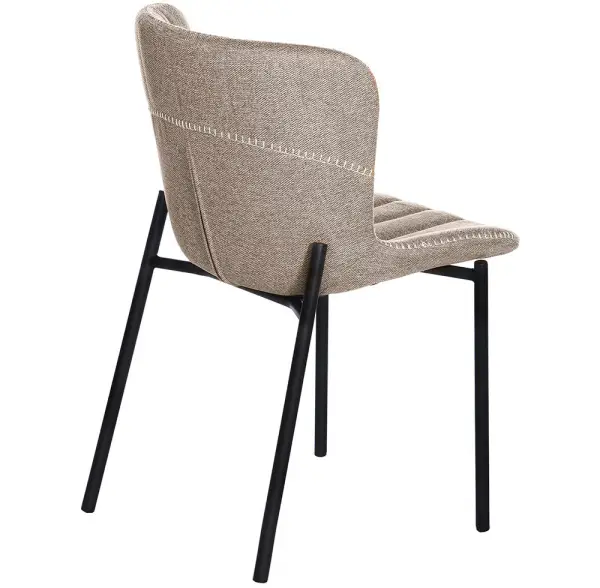 Silla industrial taupe Mayka