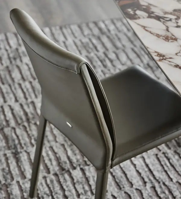 Silla de diseño tapizada Italia Cattelan