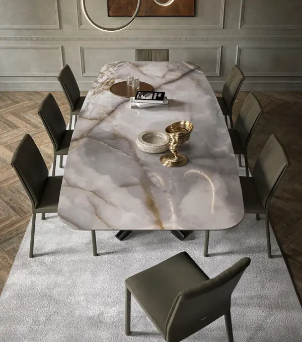 Mesa de comedor keramik Planer Cattelan