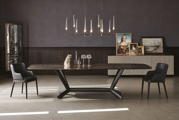 Mesa de comedor keramik Planer Cattelan
