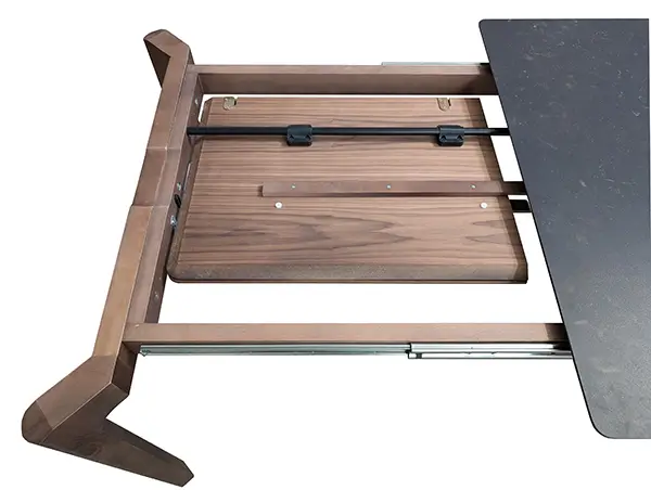 Mesa de comedor extensible porcelánico de 160 Jovik