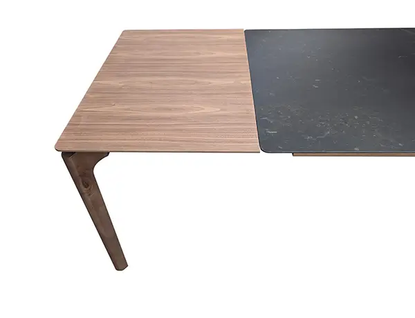 Mesa de comedor extensible porcelánico de 160 Jovik
