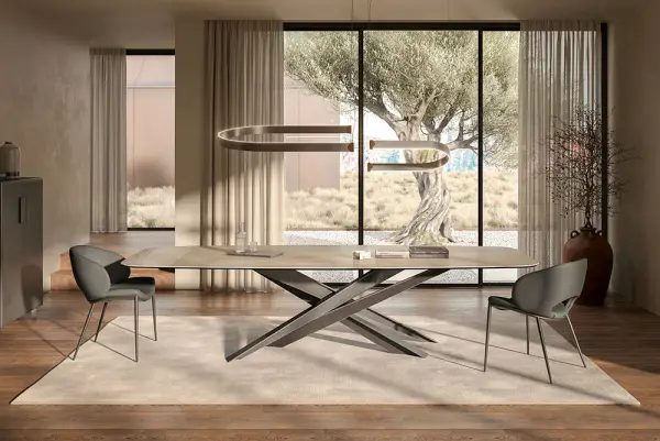Mesa de comedor keramik Lancer Cattelan