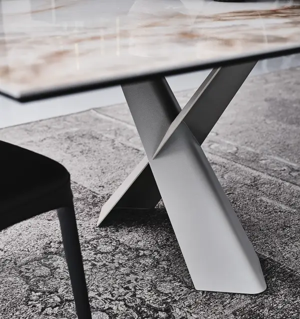 Mesa de comedor rectangular keramik Mad Max Cattelan