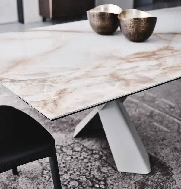 Mesa de comedor rectangular keramik Mad Max Cattelan