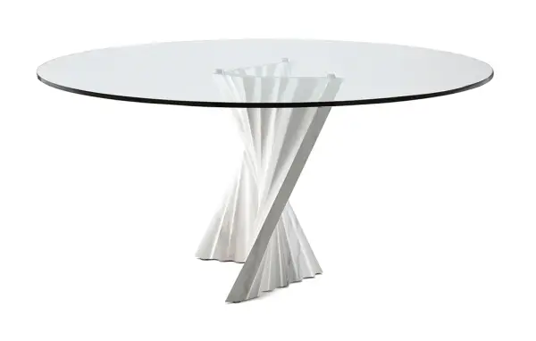 Mesa de comedor redonda Plisset Cattelan