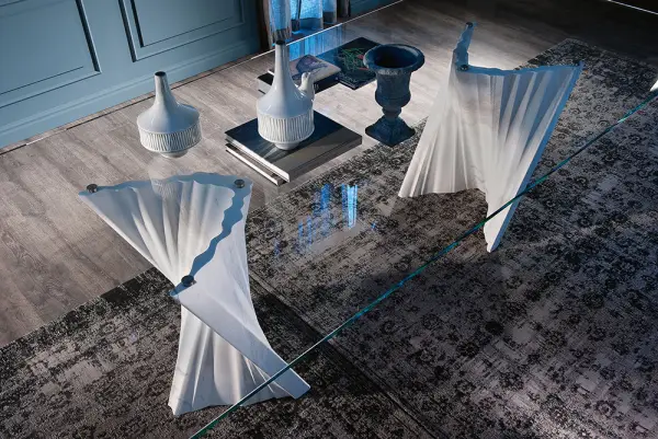 Mesa de comedor de diseño Plisset Cattelan
