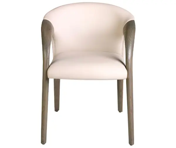 Sillón polipiel crema Ventotene