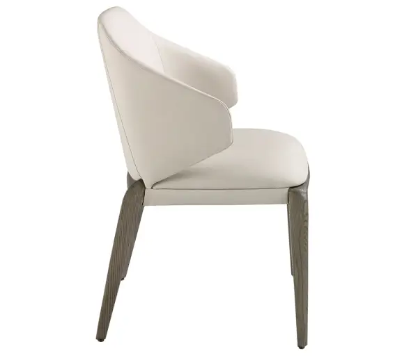 Silla polipiel crema Ronda