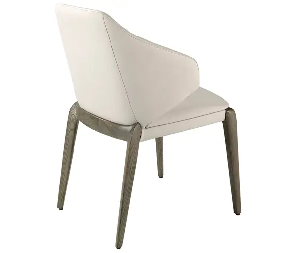 Silla polipiel crema Ronda