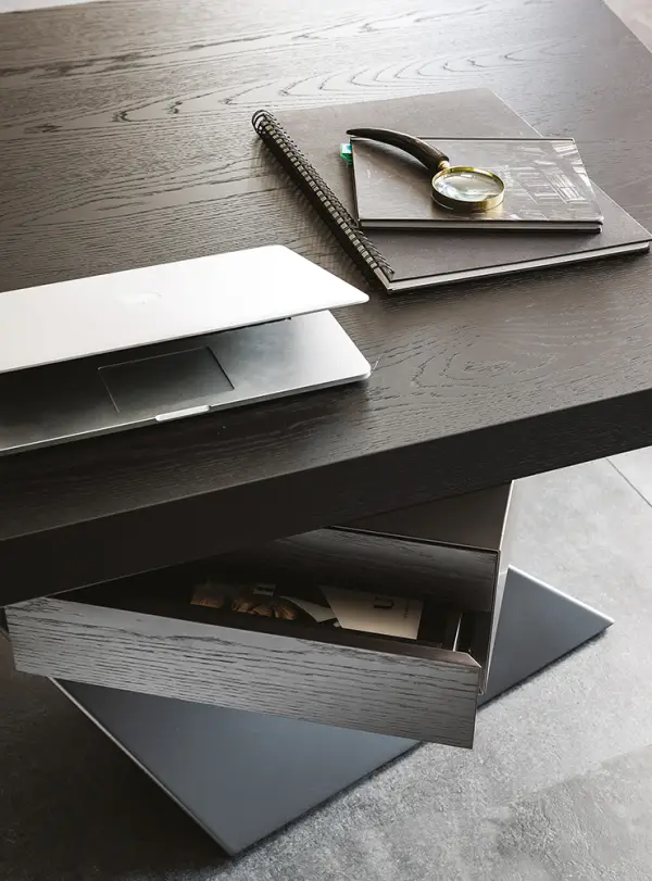 Mesa de escritorio madera Nasdaq Cattelan
