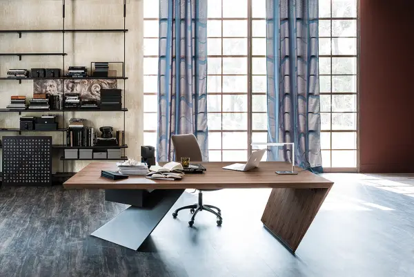 Mesa de escritorio madera Nasdaq Cattelan