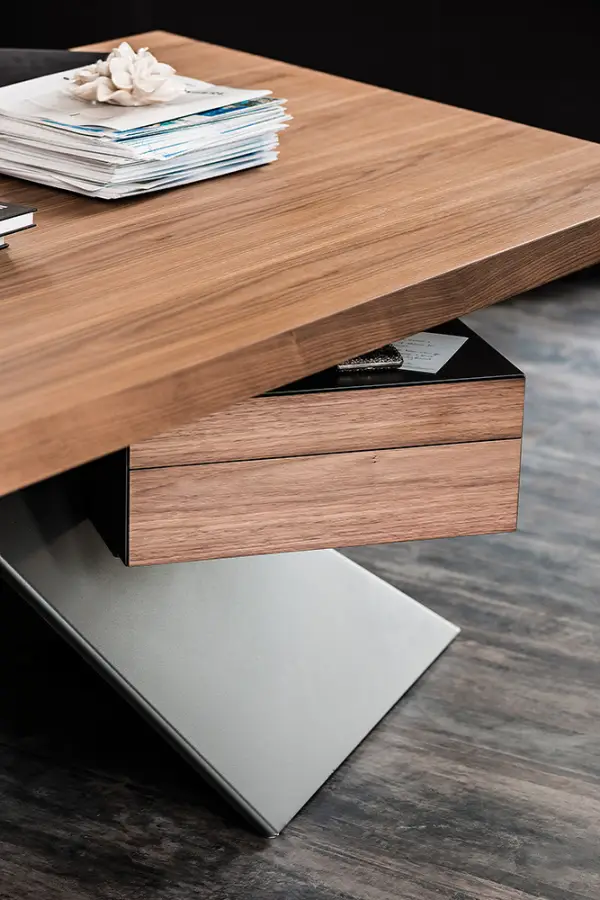 Mesa de escritorio madera Nasdaq Cattelan