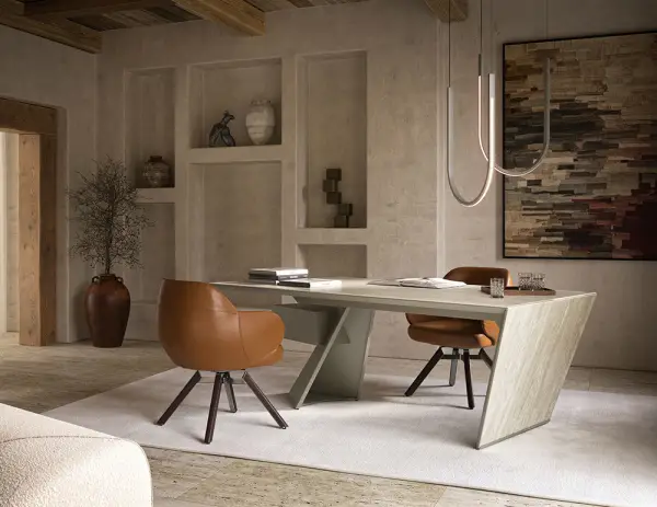 Mesa de escritorio keramik Nasdaq Cattelan