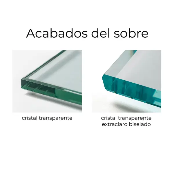 Mesa de comedor redonda cristal Yoda Cattelan