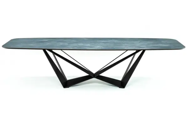 Mesa de comedor de 200 keramik ardesia Skorpio Cattelan