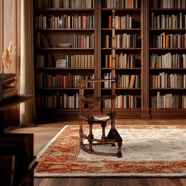 Escalera biblioteca Clasica Caracol Keen Replicas