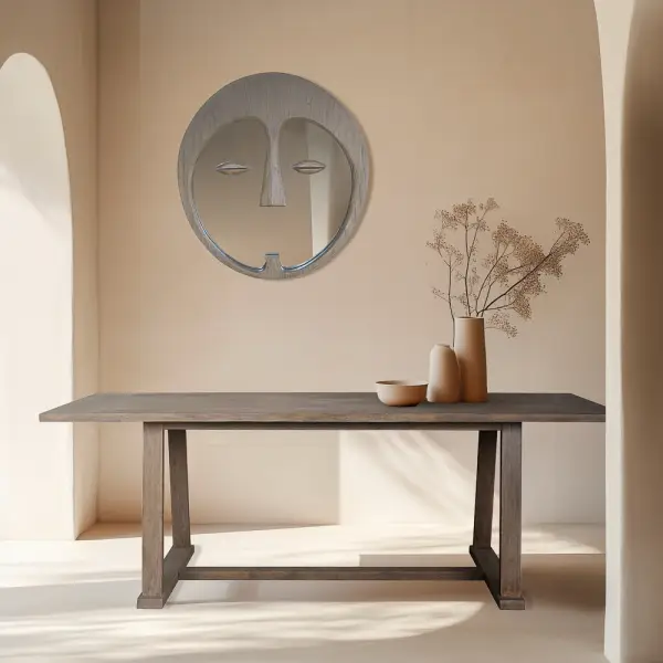 Mesa de Comedor fija Tribal Bakaso étnica