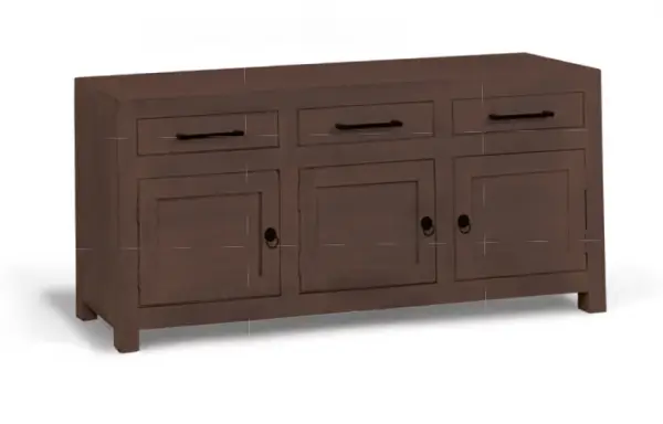 Mueble de 6 puertas y 3 cajones