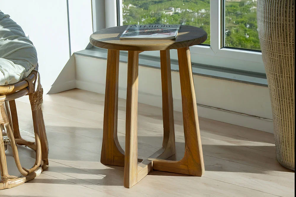 Mesa auxiliar natural Scandi